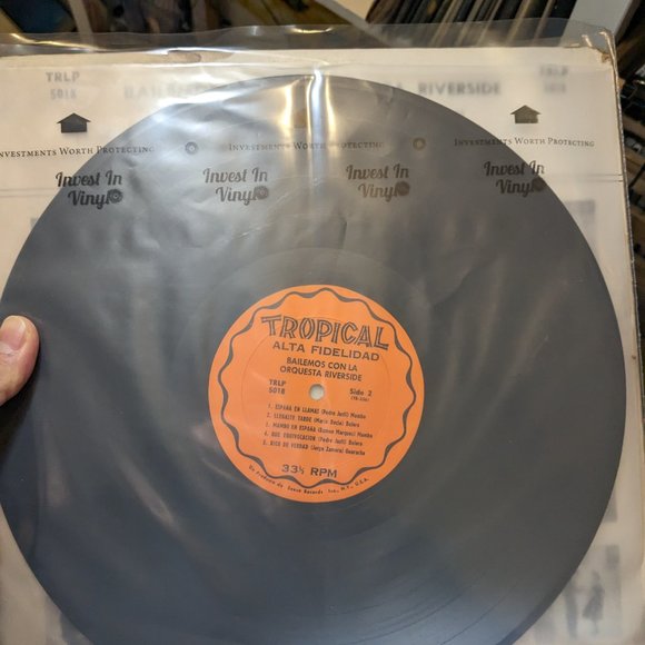 vinyl record #rare #mambo #ORQUESTA RIVERSIDE "Bailemos Con La Riverside" 1959 - Picture 16 of 16